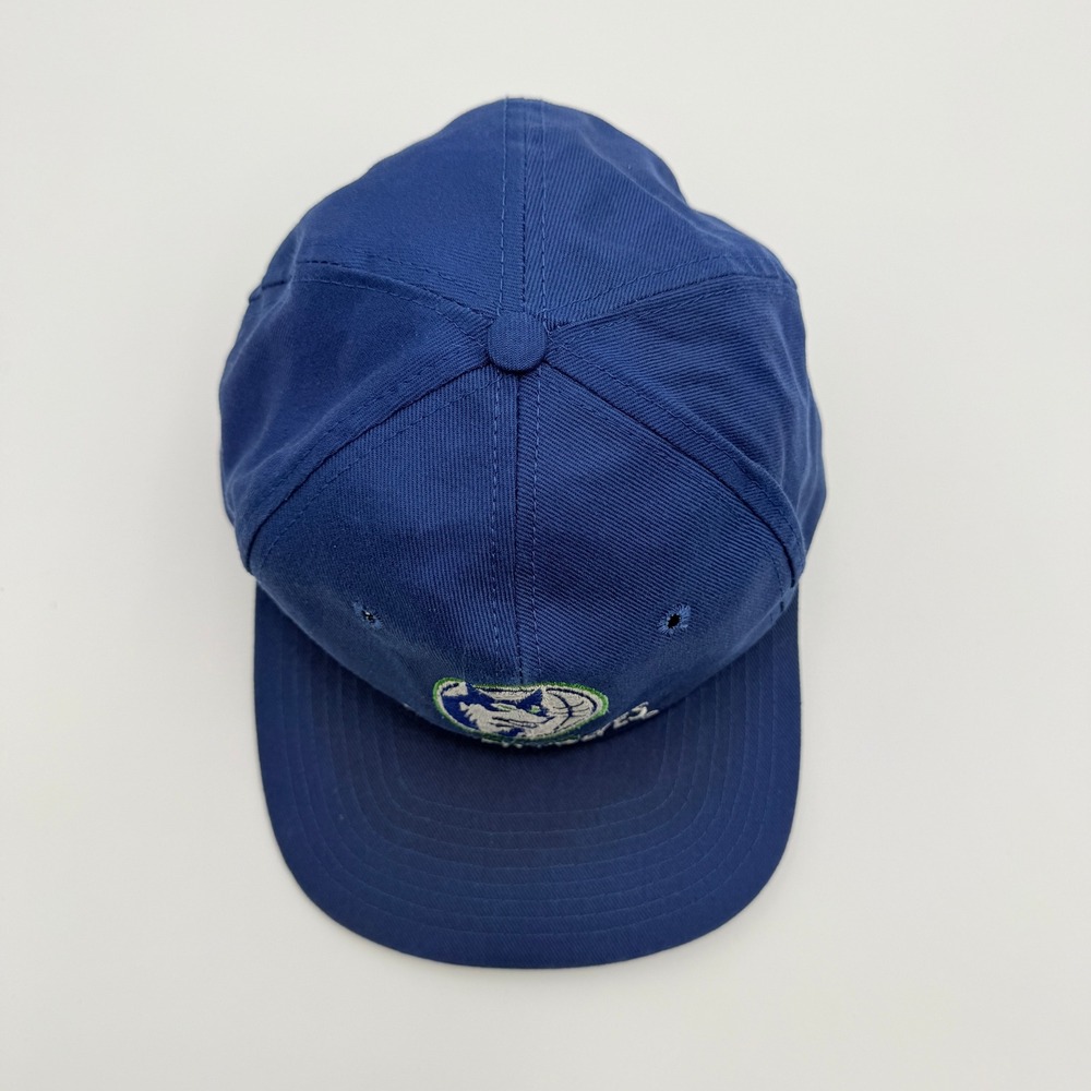 Vintage Twin NBA Minnesota Timberwolves Hat OSFA Blue Snapback Basketball Y2K - Picture 6 of 8